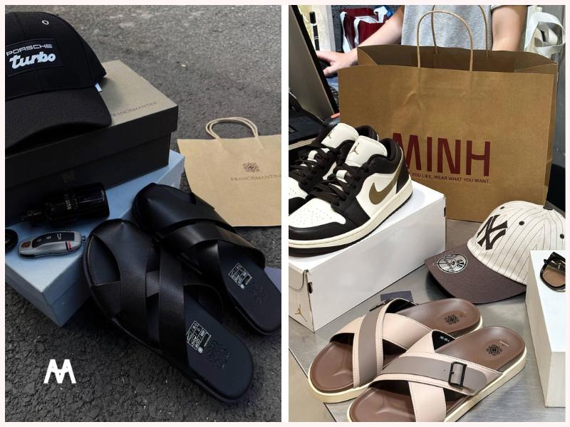 Mua d&eacute;p da nam ch&iacute;nh h&atilde;ng, chất lượng tại Minhshop