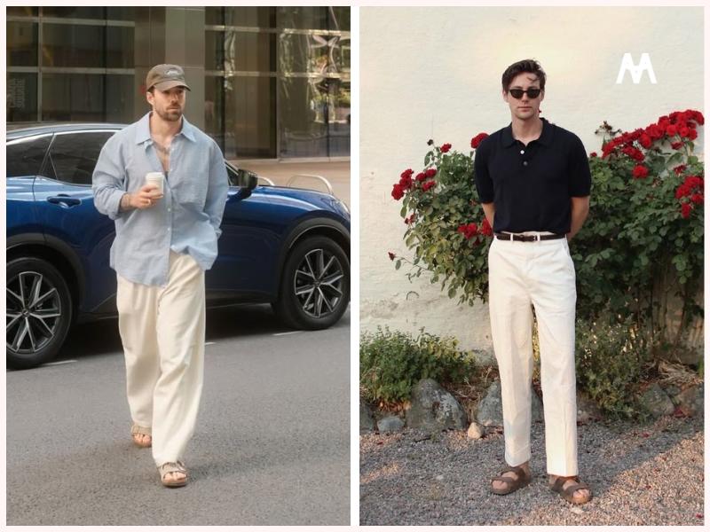 Bạn cũng n&ecirc;n ch&uacute; &yacute; đến m&agrave;u sắc của d&eacute;p v&agrave; trang phục