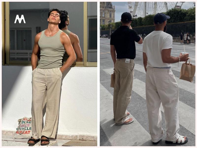 Chọn d&eacute;p da c&oacute; chất liệu v&agrave; thiết kế tho&aacute;ng kh&iacute;