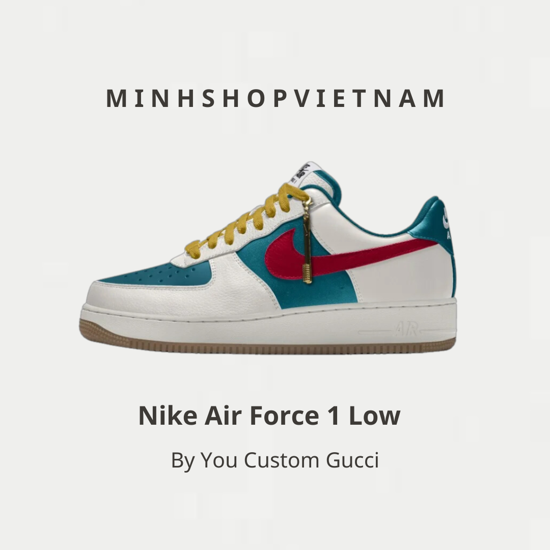 Giày Nike Air Force 1 Low By You Custom Gucci  DO7417 991