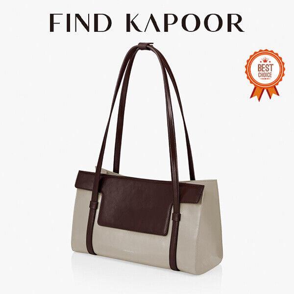 TÚI FIND KAPOOR MARTY BAG 33 CRINKLED -OATMEAL/DARKBROWN [FBMT33CR1OM]