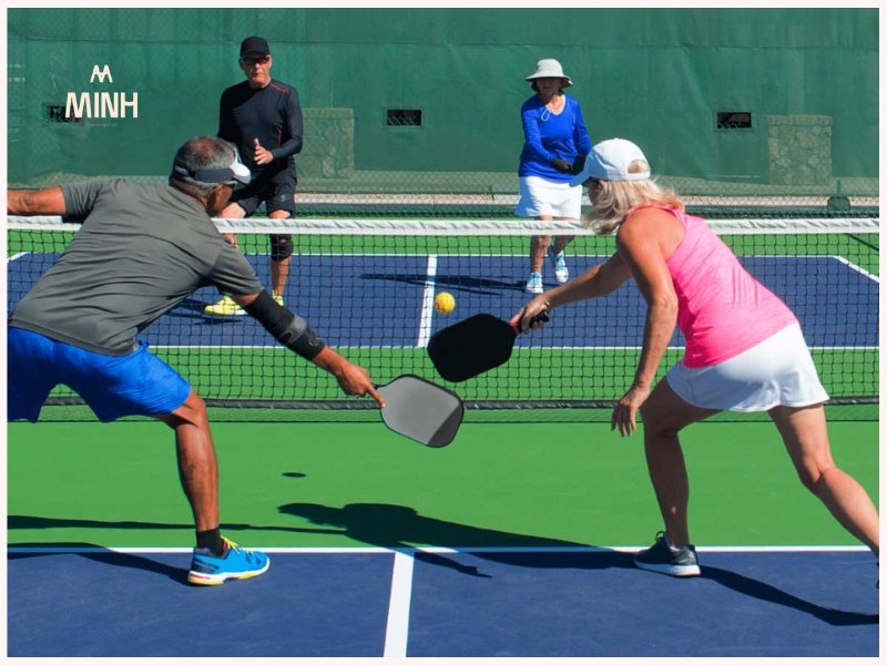 Chơi pickleball được nghiêm cứu là giúp kéo dài tuổi thọ