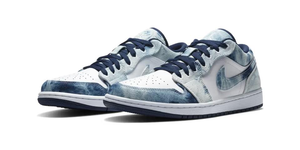 Giày Nike Air Jordan 1 Low SE 'Washed Denim'  [O] **HOT** [CZ8455 100]