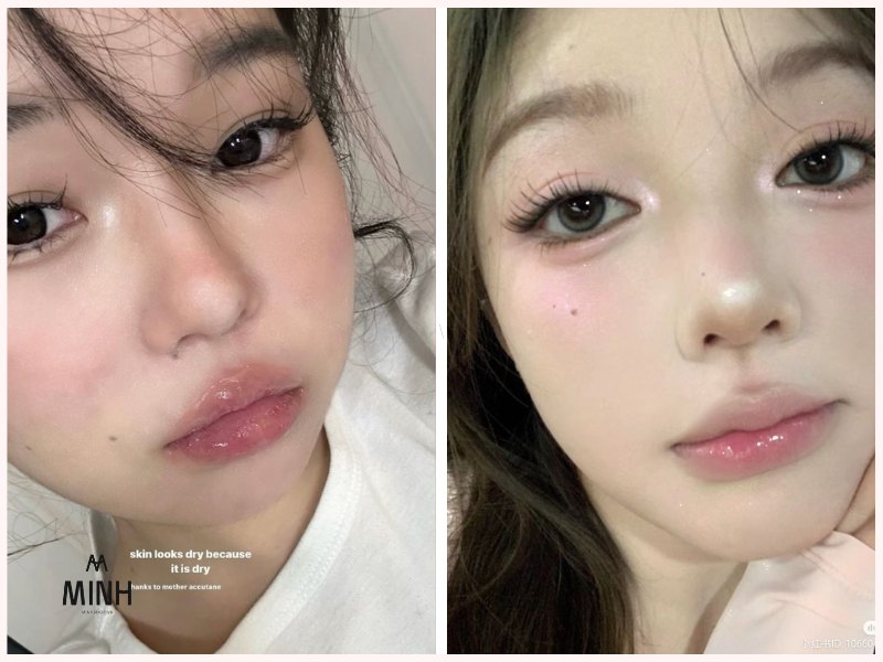 Kiểu nối mi này đem lại vẻ ngoài to tròn cho đôi mắt