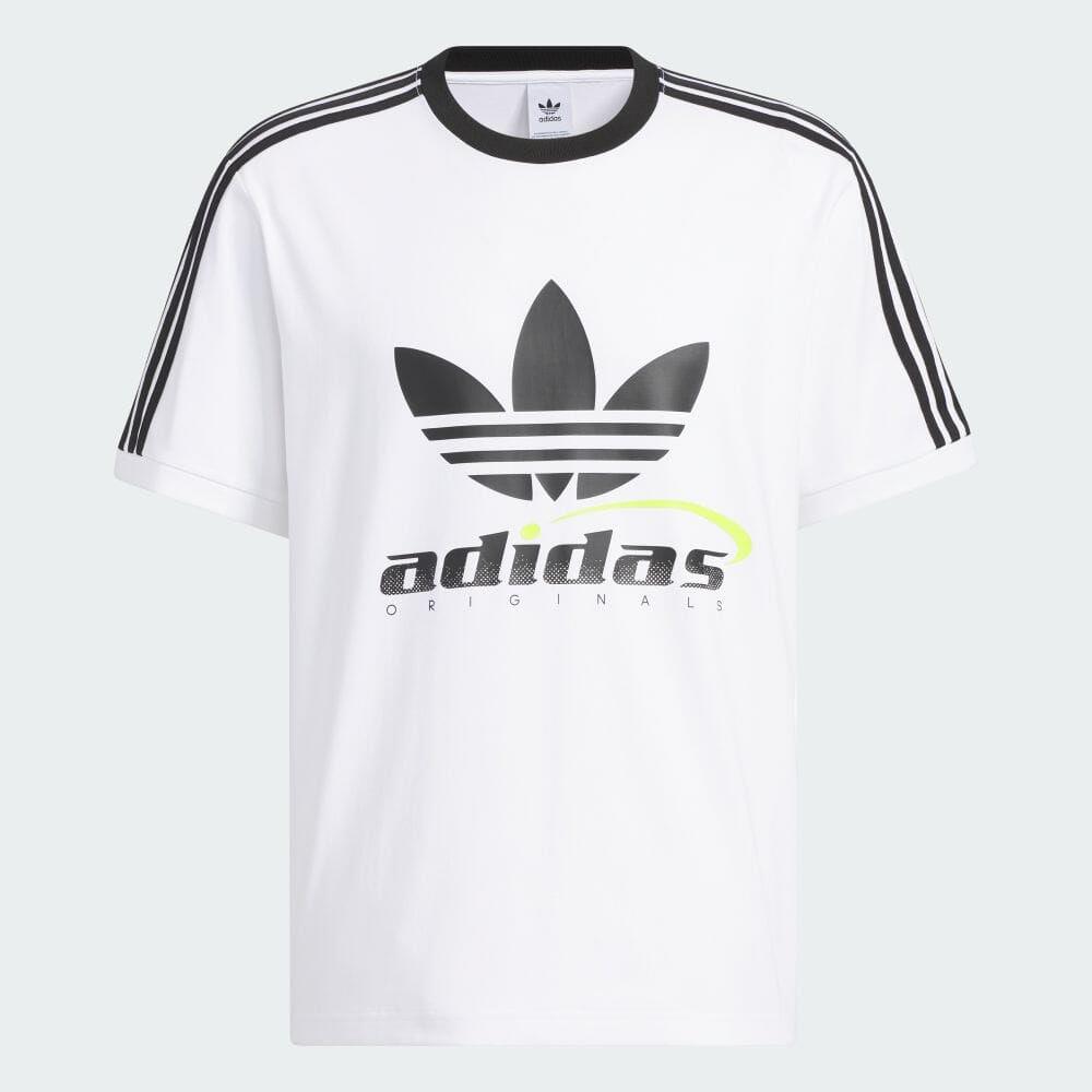 ÁO THUN ADIDAS TREFOIL LOGO PLAY SOCCER GRAPHIC SHORT SLEEVE T-SHIRT ' WHITE' [ IW6310 ]