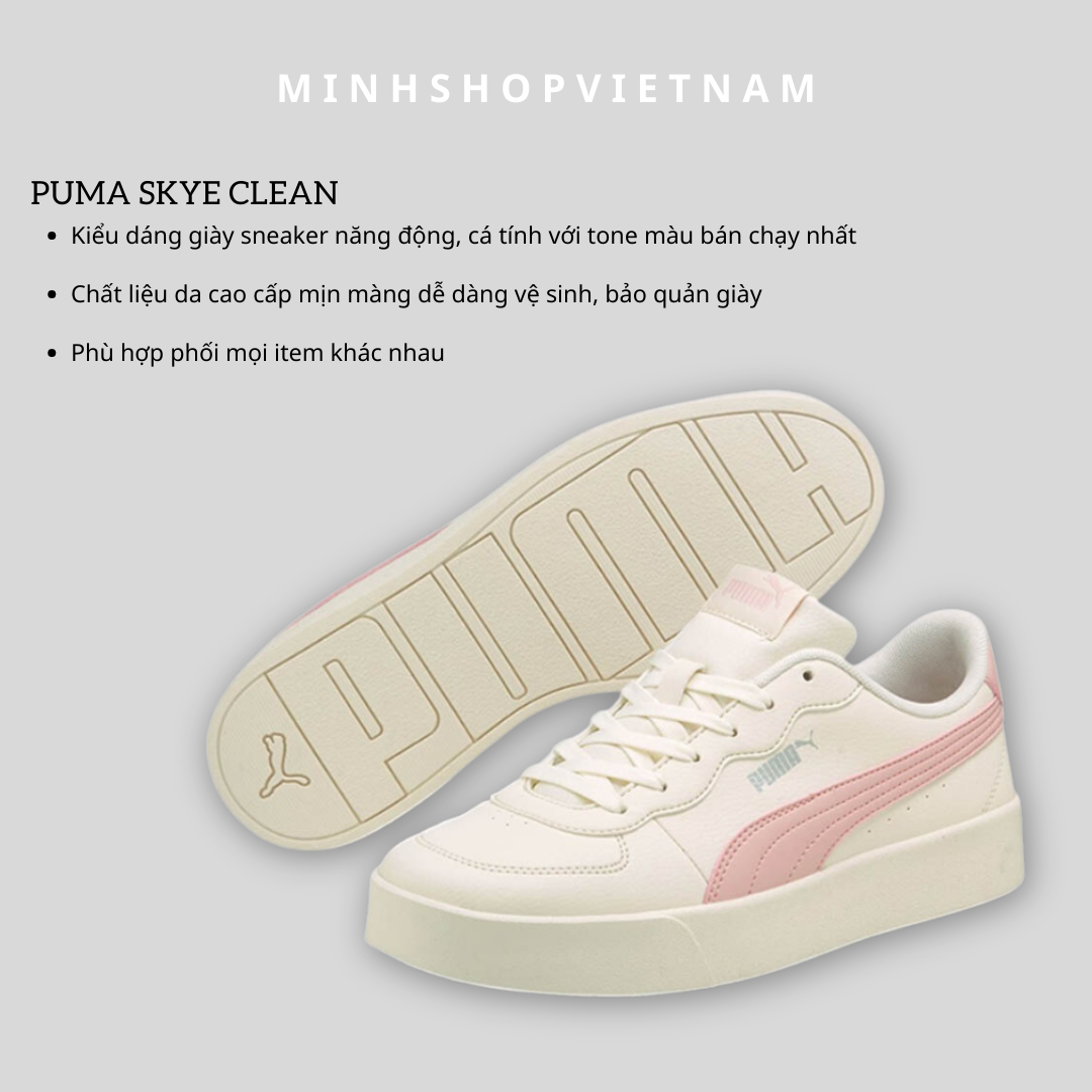 Giày Puma Skye Clean Peachskin [380147 05]