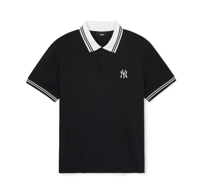 Áo Thun Polo MLB short-sleeved New York Yankees 'Black' [3APQB0243 50BKS]