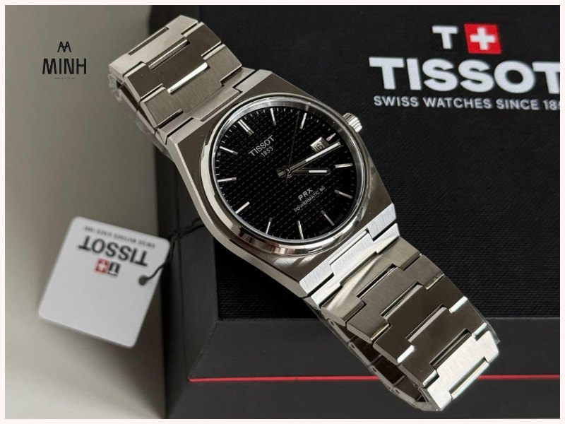 Đồng Hồ Tissot PRX Powermatic 80 'Silver Black'