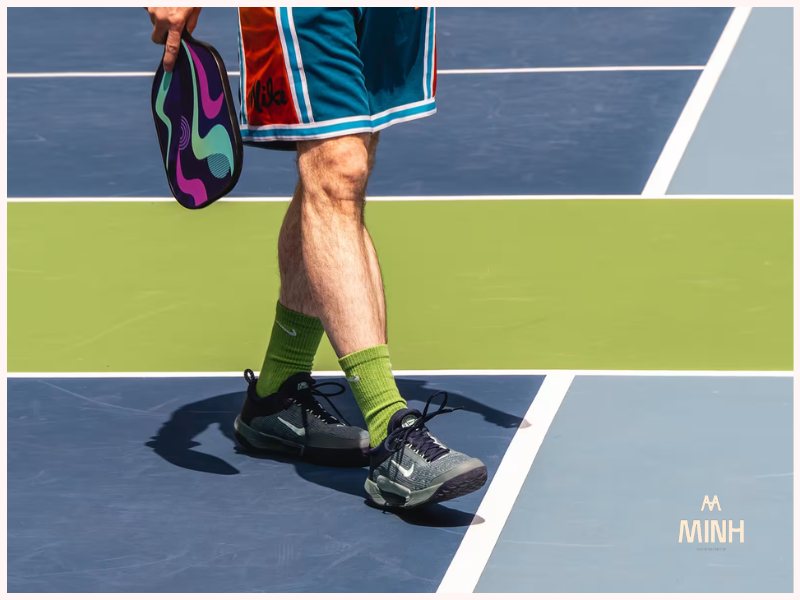 Giày Pickleball có xu hướng nhẹ hơn giày Tennis
