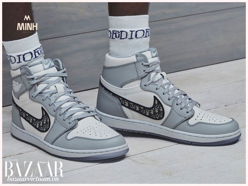 Nike x Dior thiết kế tinh tế, độc lạ là một trong những mẫu giày thể thao nam đẹp