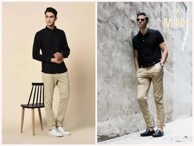 Quần Màu Kem Phối Áo Màu Gì? 10 Outfit Thời Trang Với Quần Be