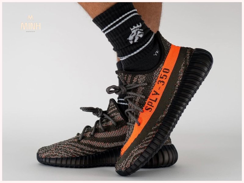 GIÀY Adidas Yeezy Boost 350 V2 Carbon Beluga