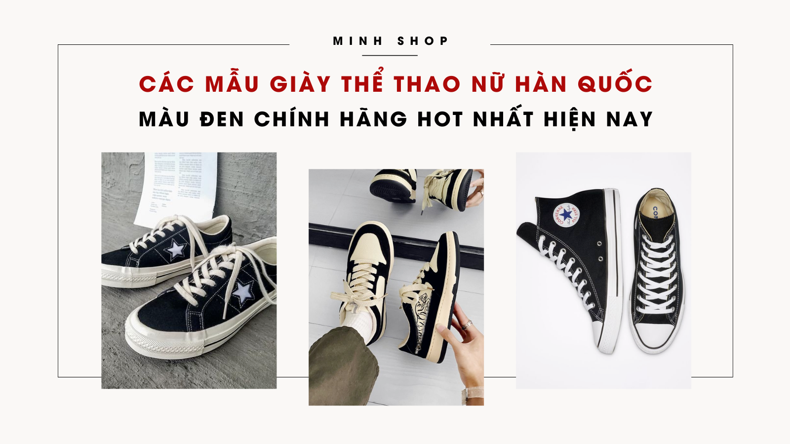 2023 | 10 cách phối đồ với Giày sneaker NỮ theo màu Cực Chất