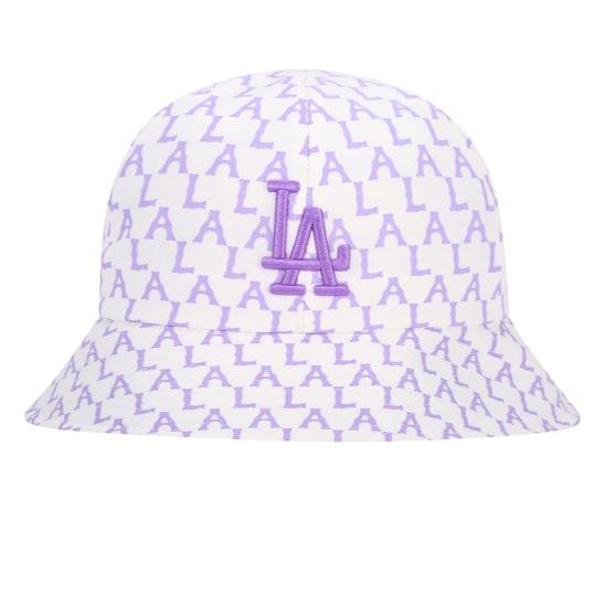 Nón MLB Bucket Monogram Pastel Dome Hat LA Dodgers [32CPHA111 07V]