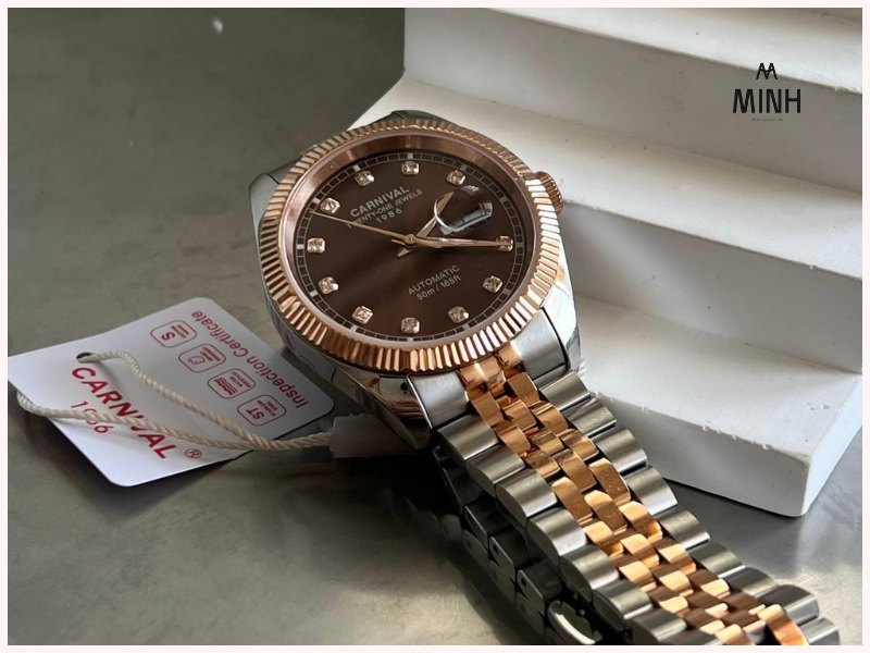 Đồng Hồ I&W Carnival ''Silver Brown''