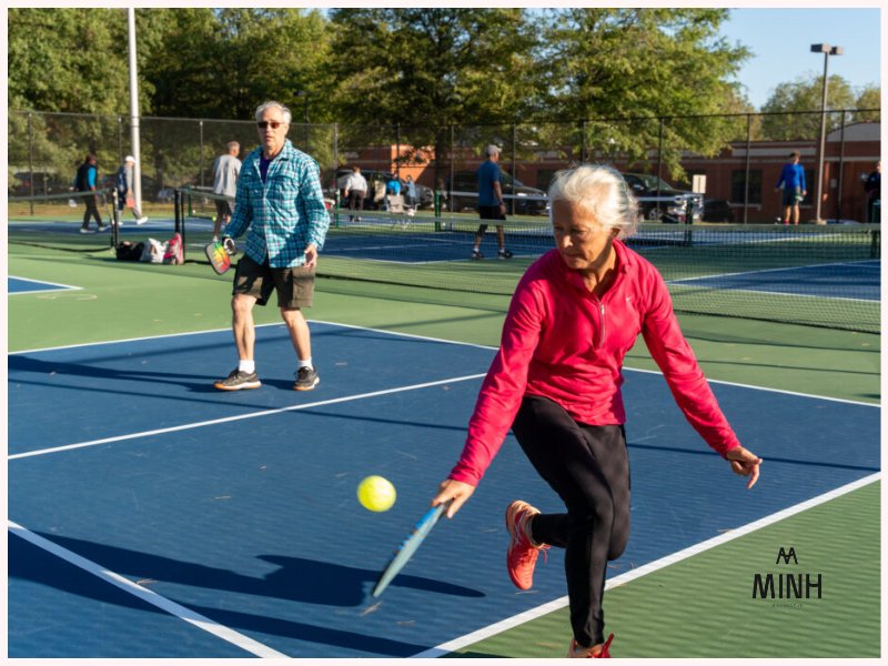 Pickleball giúp người chơi tăng cường sức khỏe tim mạch