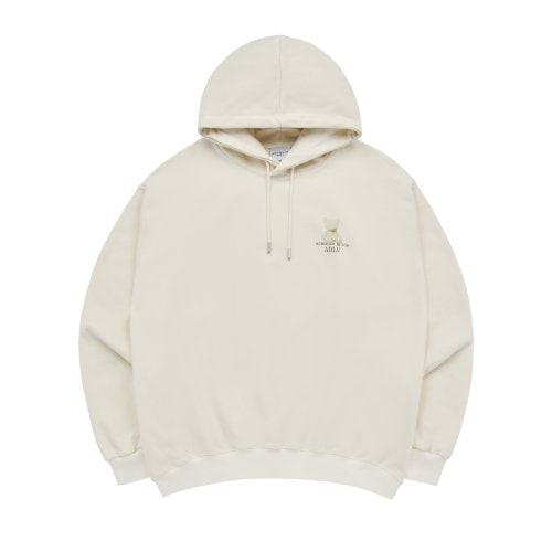 Áo Hoodie ADLV FUZZY BEAR 'IVORY' [ 23FW HDAFZB IVY ]