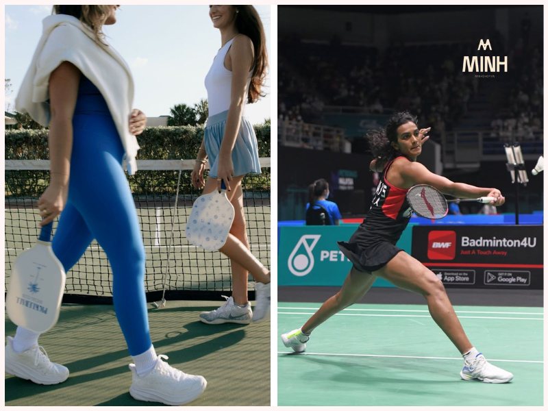 Giày cầu lông có chơi pickleball được không? Kinh nghiệm cho người mới