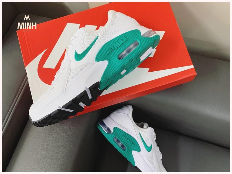 Tràn đầy năng lượng với Nike Air Max Excee White Green 