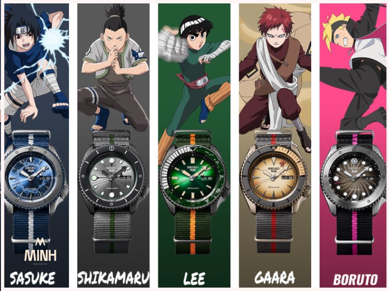 Seiko 5 Naruto & Boruto