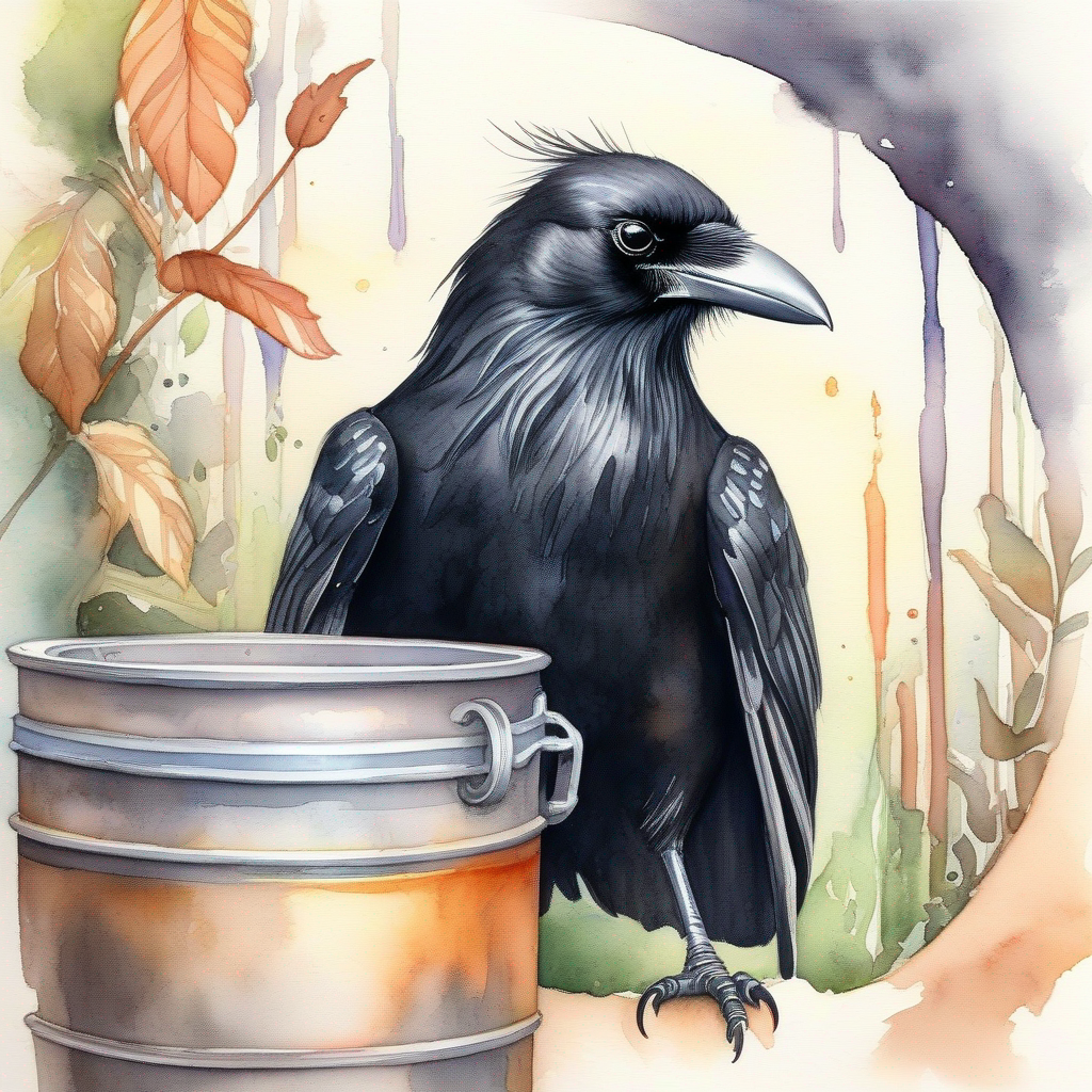 The clever crow
