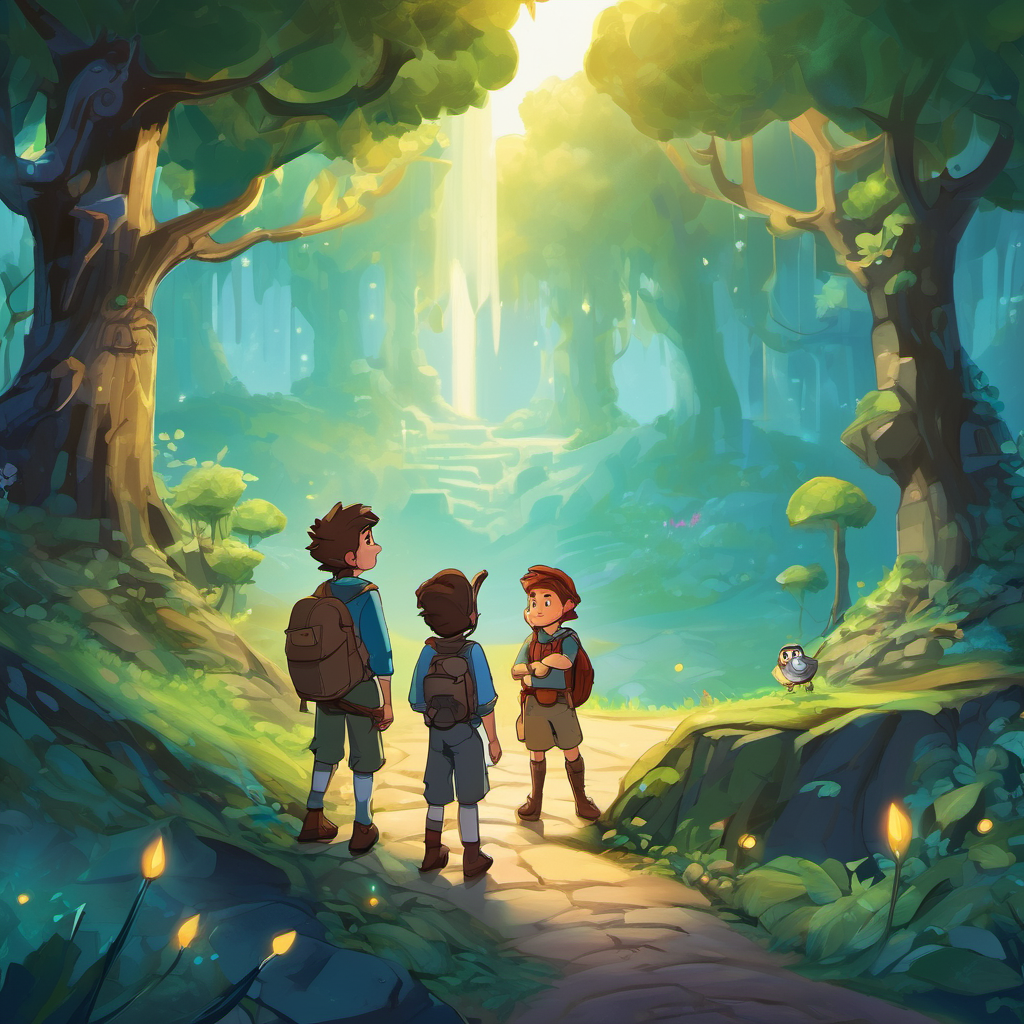 As the story unfolded, Alex met a series of intriguing characters along the way—a wise old owl, a mischievous pixie, and a brave knight. Each of them shared essential clues that would lead Alex closer to the hidden crystal. Together, they worked as a team, using their problem-solving skills to decode riddles, navigate treacherous terrain, and overcome obstacles that the haunting shadows placed in their path. Finally, after a dangerous journey through the Whispering Woods, Alex and the newfound friends arrived at the enchanted cave where the crystal lay hidden. The cave was pitch black, except for the glow of the crystal, which illuminated the chamber in a soothing blue light.