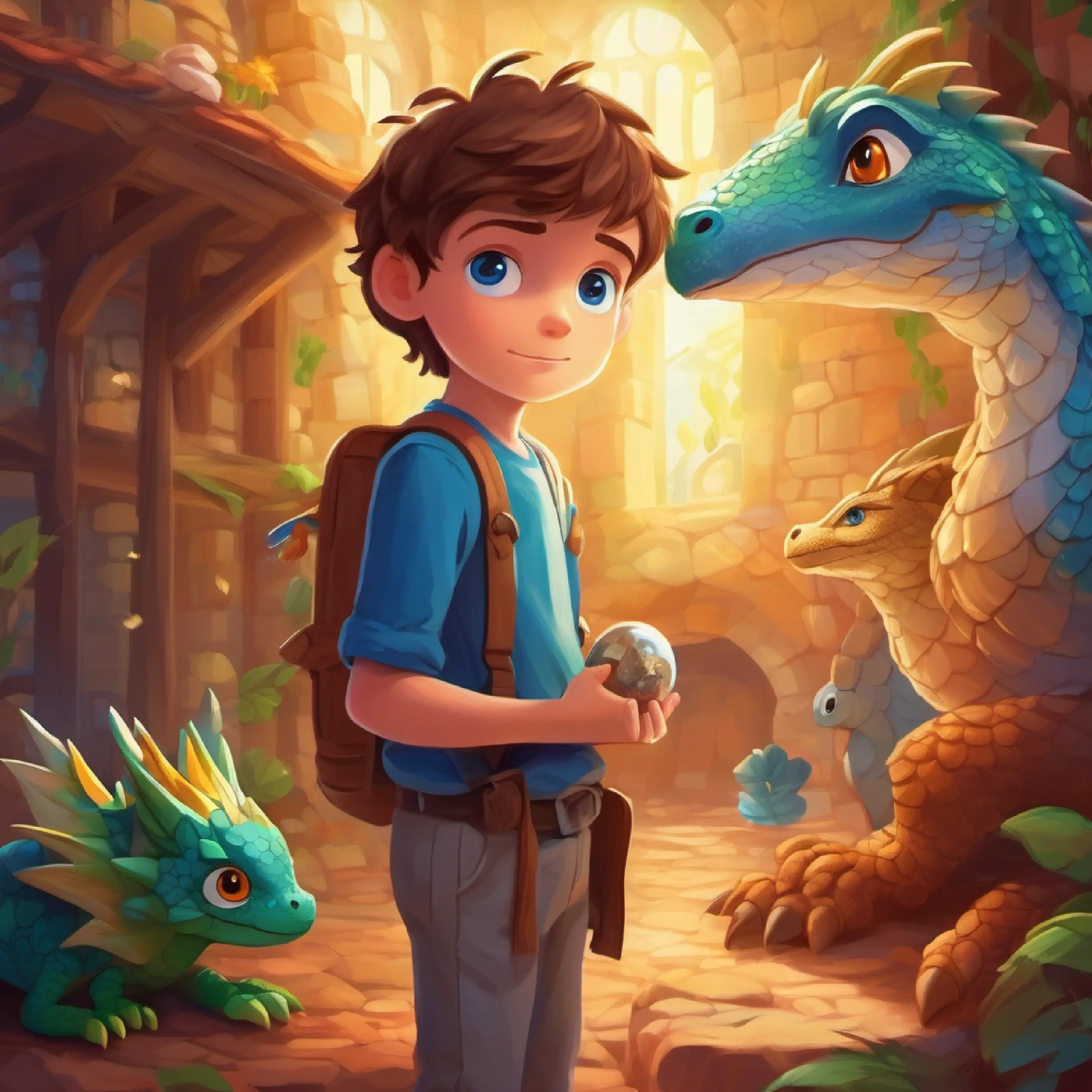 IDEE - 原画『bedtimestory, d.』 Bedtime Story | Jamie and the Gentle Dragon