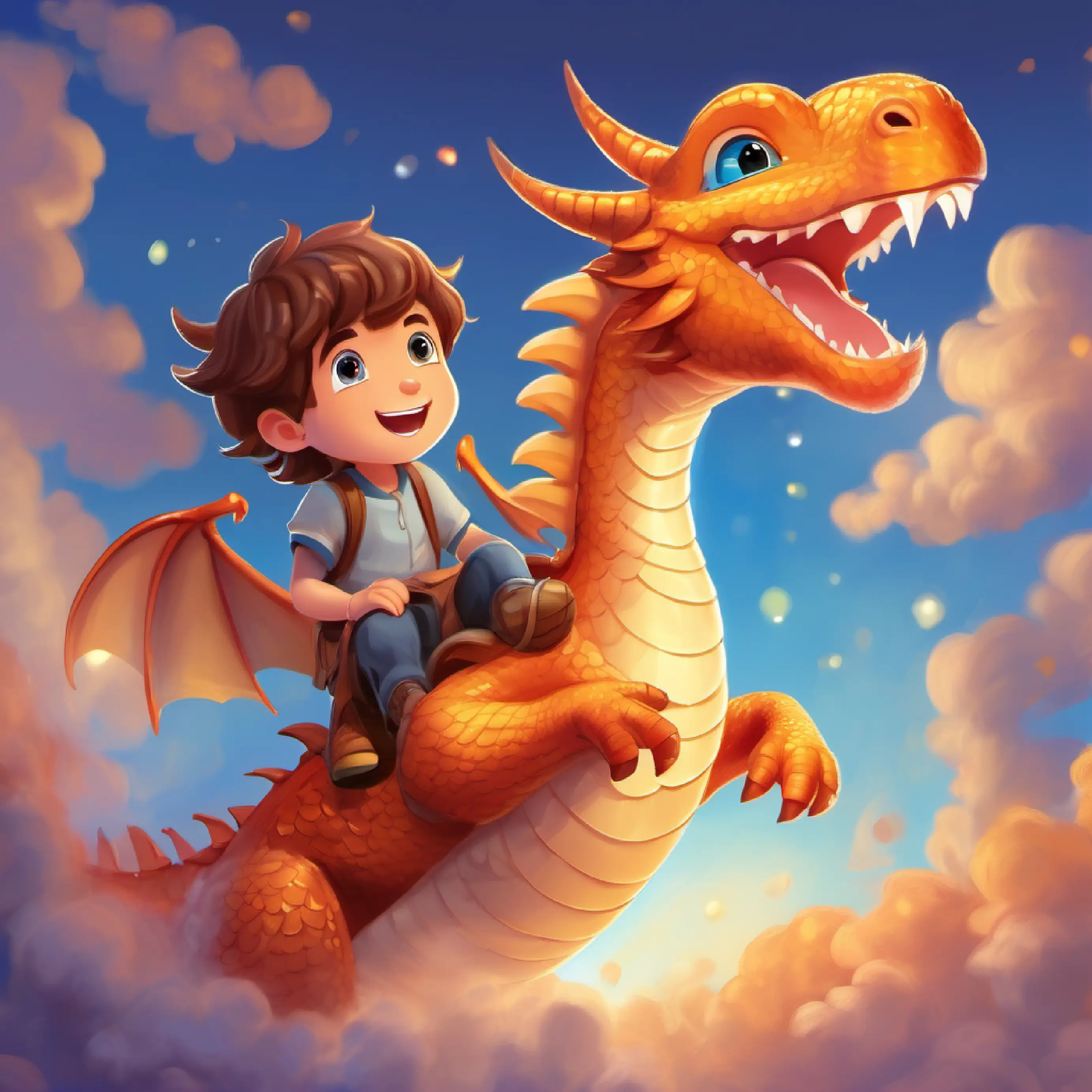 IDEE - 原画『bedtimestory, d.』 Bedtime Story | Jamie and the Gentle Dragon