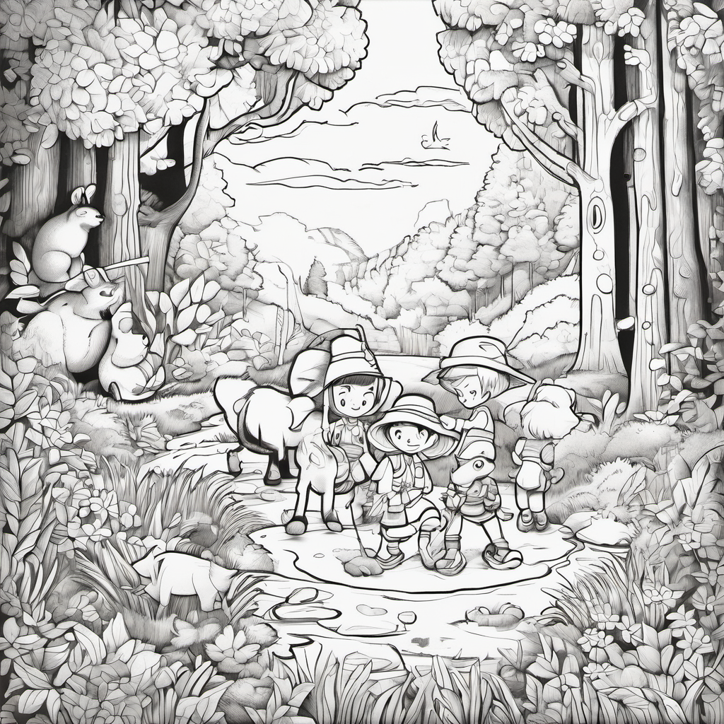After a long day of exploring, it was time for bedtime. The animals gathered by the Mossy Tree, where they shared stories and laughter. Rosie, Benny, Stanley, and Freddie realized that being friends and helping one another made their adventures much more exciting and enjoyable. In this endless land of adventure, the Friendly Forest taught Rosie, Benny, Stanley, and Freddie the value of friendship, bravery, and teamwork. They treasured their time together, always knowing that the forest held endless possibilities for their next adventure.