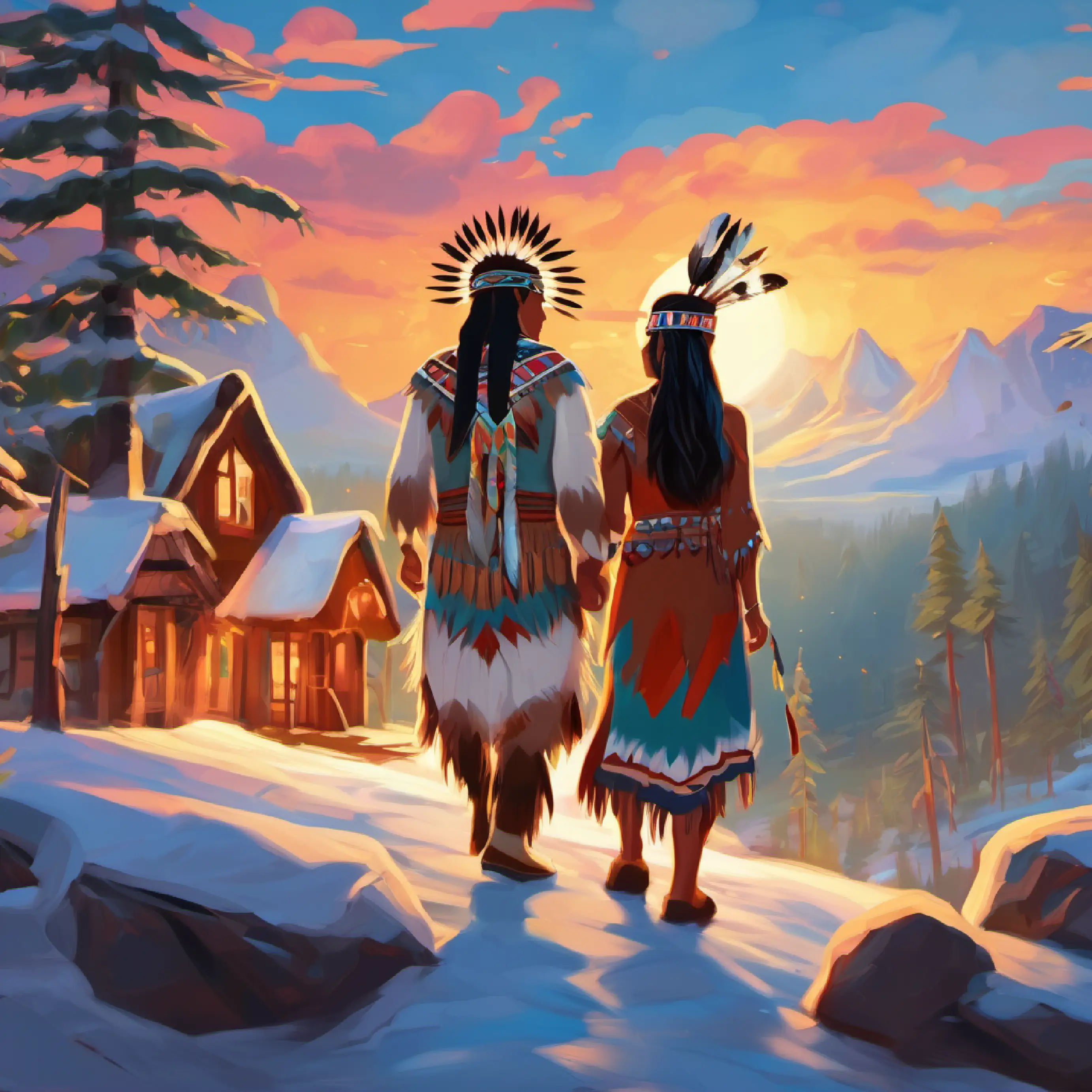 Introducing Two-Spirit people, Native American setting
