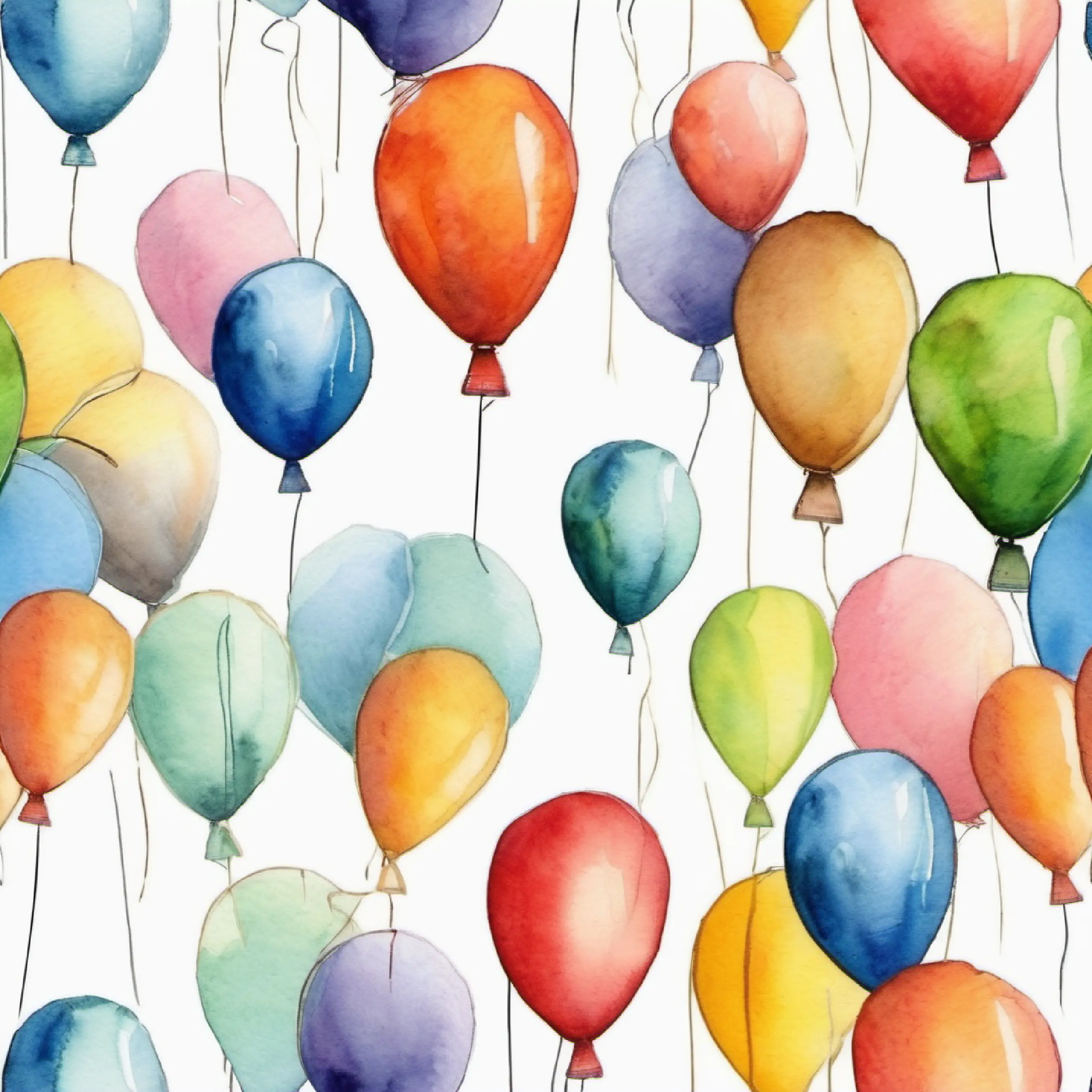 Birthday balloons 
