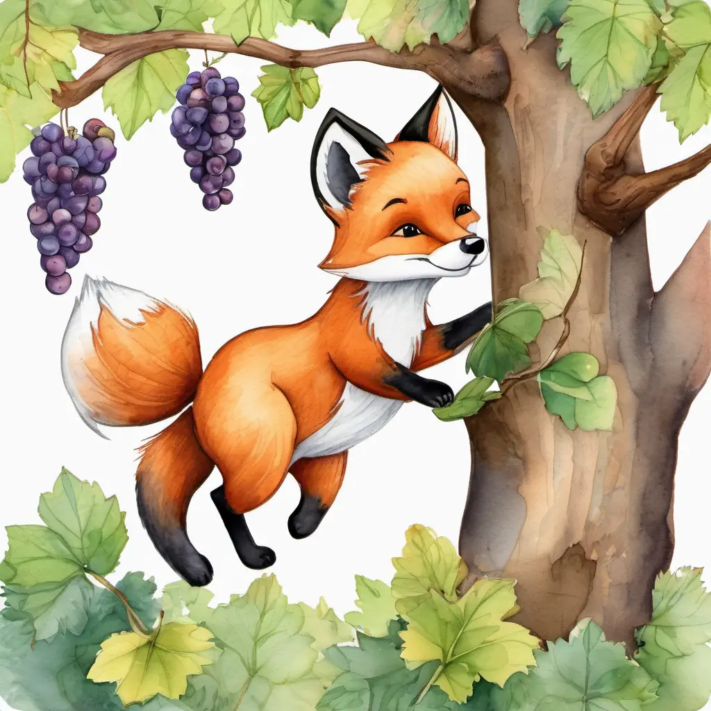 Fable / Fox & Grapes For sale as Framed Prints, Photos, Wall Art and Photo  Gifts