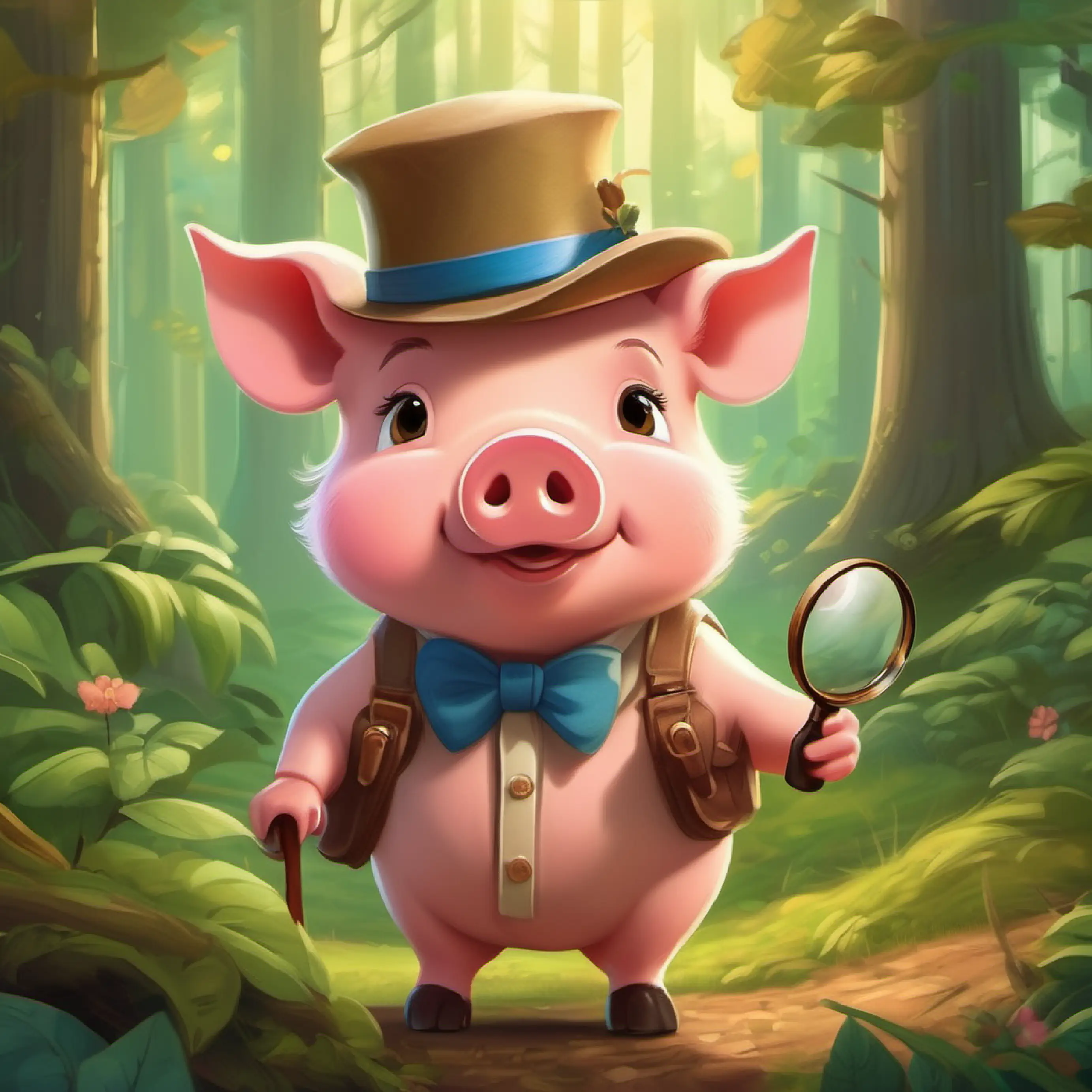 Bedtime Story Little Piggy Detective