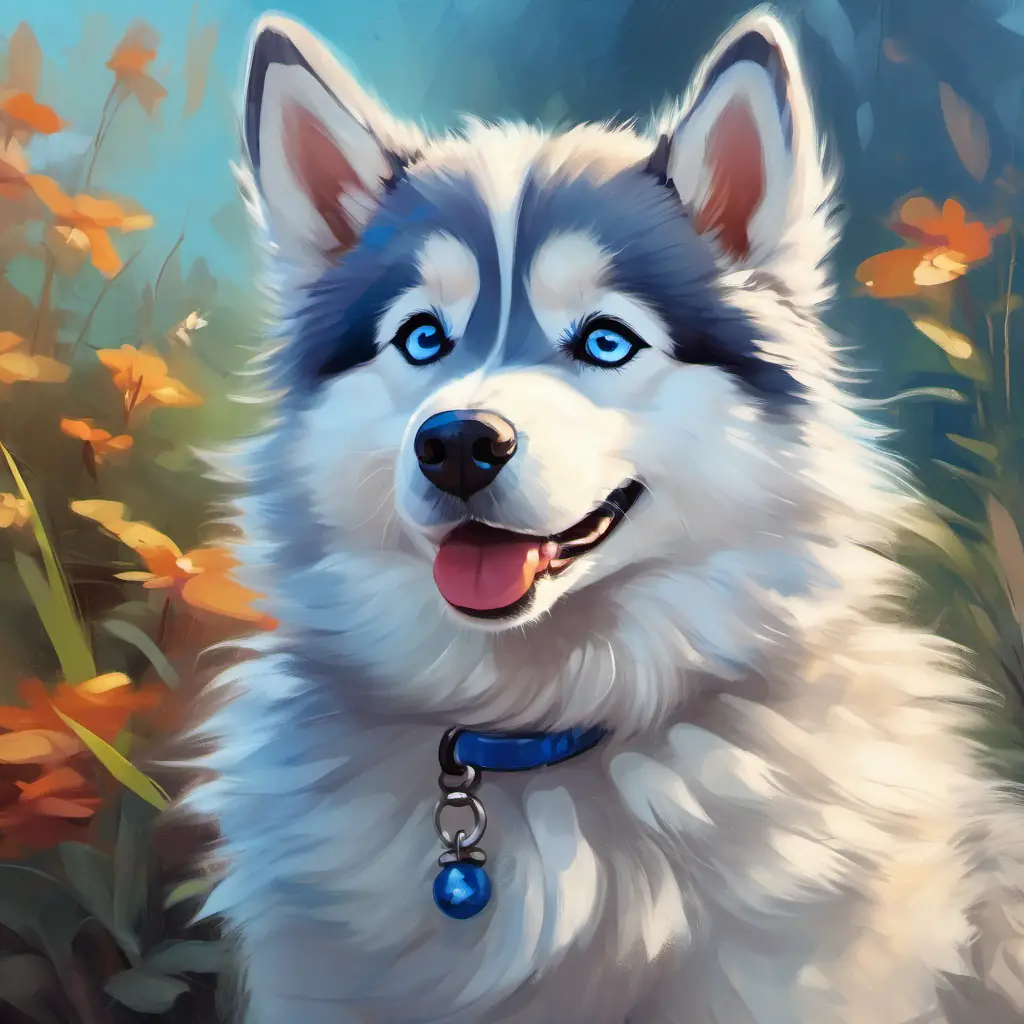 Bedtime Story Hugo the Little Husky