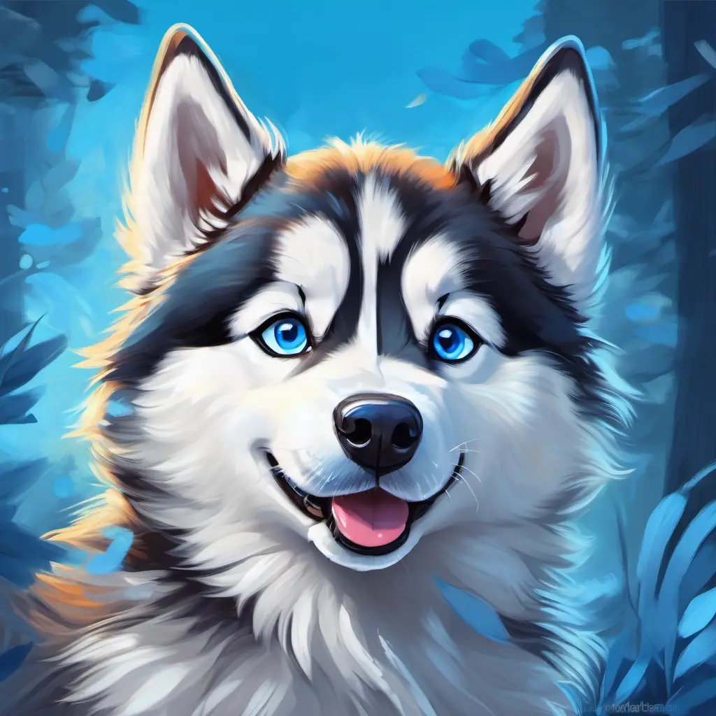 Bedtime Story Hugo the Little Husky