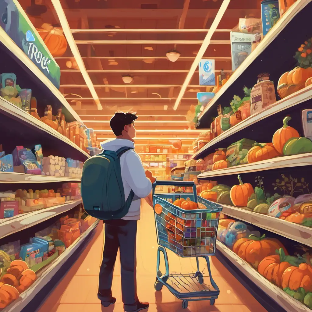 Briosc goes grocery shopping