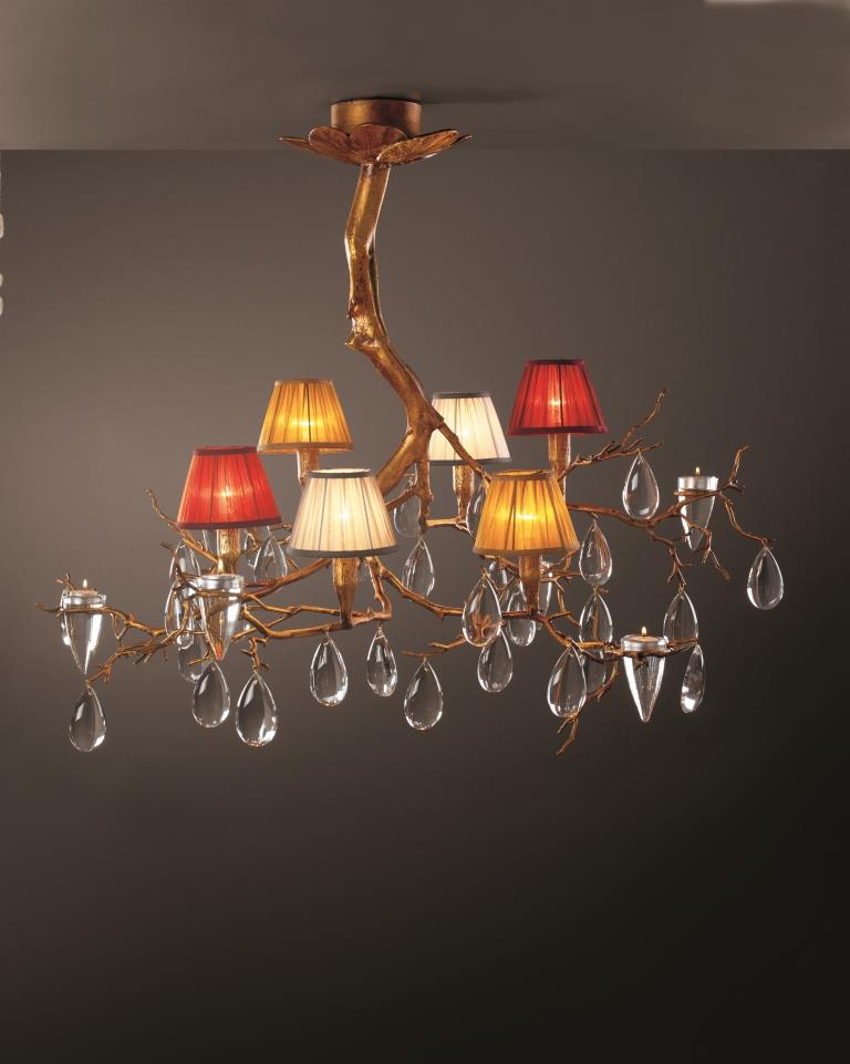 Sherwood hanglamp 6L. - model A