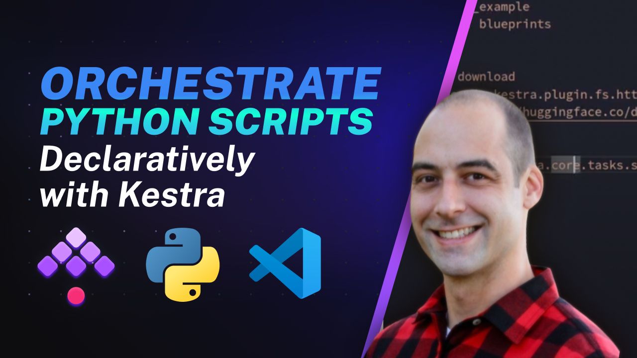 Automate and Orchestrate Python Scripts Using Kestra VS Code Editor