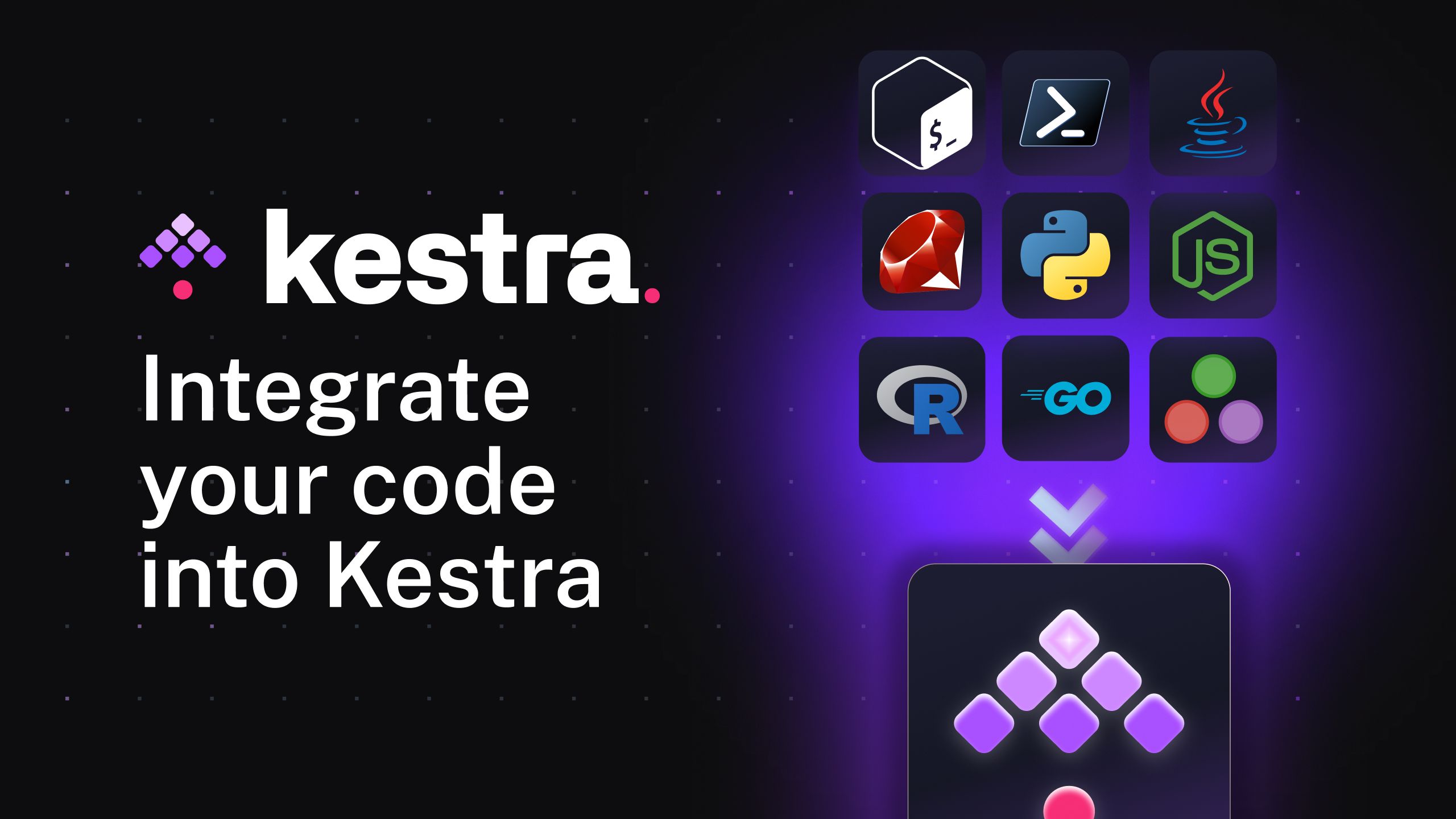 Integrate Your Code into Kestra