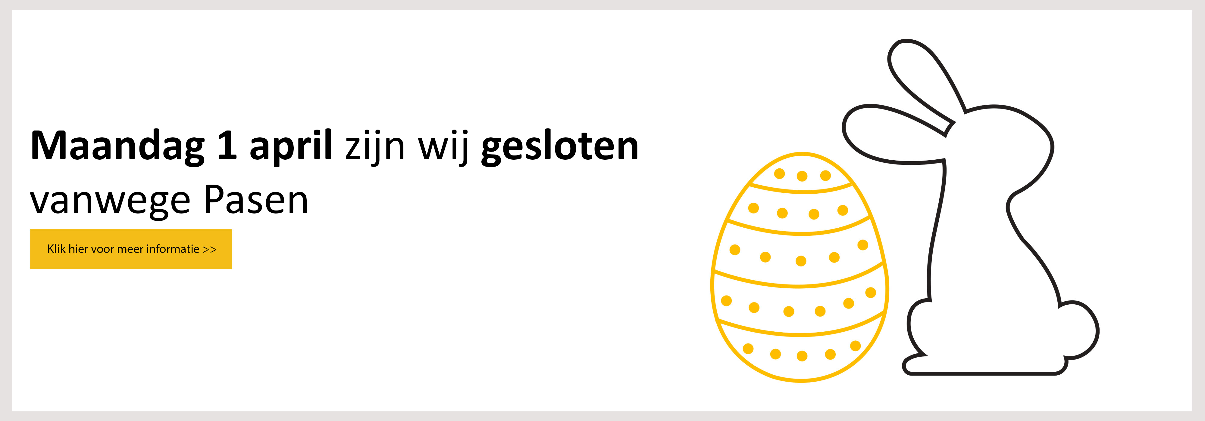 Openingstijden Autobandencollectief.nl tijdens Pasen