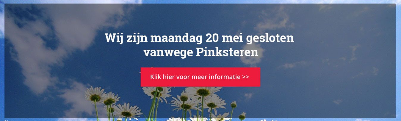 Openingstijden Velgenshop.nl tijdens Pinksteren