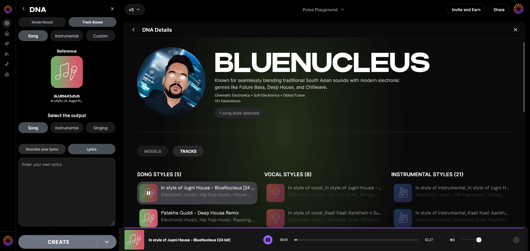 DNA - track based selected.png