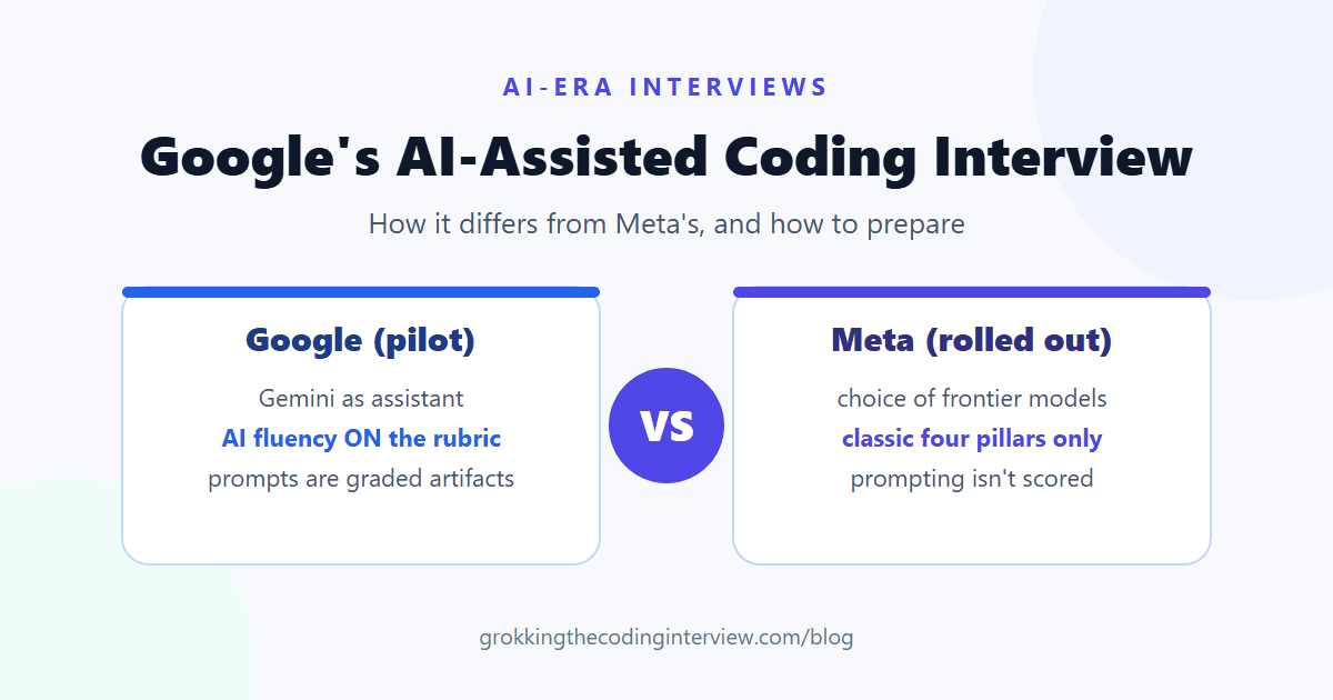 Google's AI-Assisted Coding Interview: How It Differs from Meta's