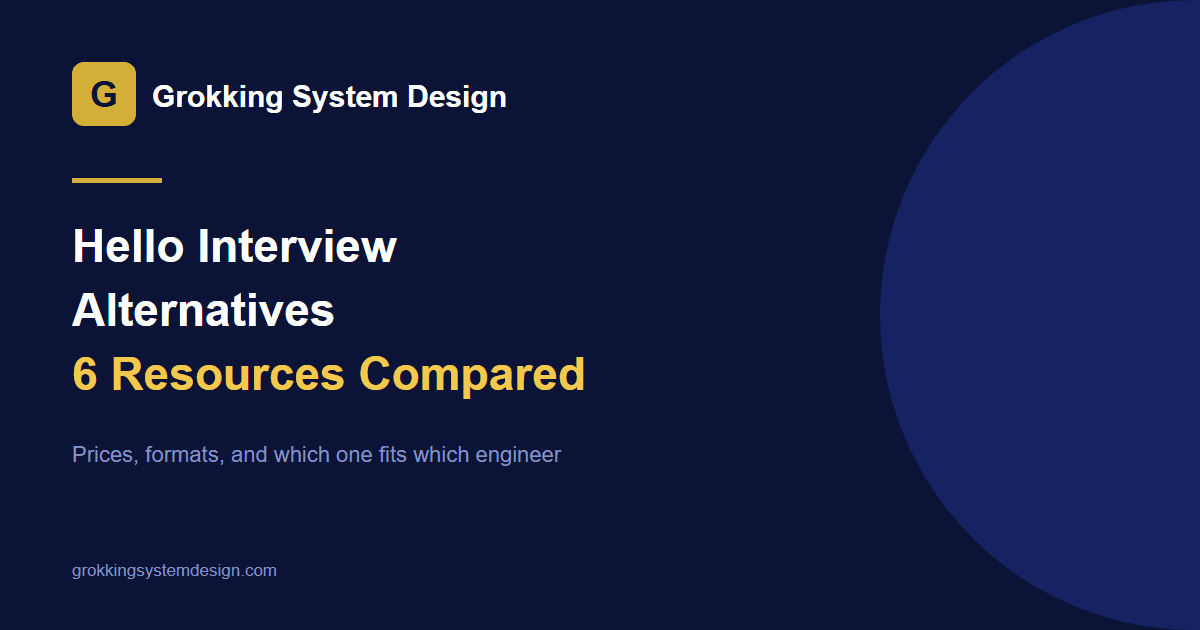 Hello Interview Alternatives: 6 System Design Resources Compared