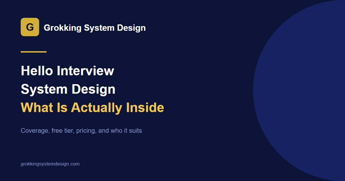 Hello Interview System Design: What It Covers, What It Costs, and Who It Suits