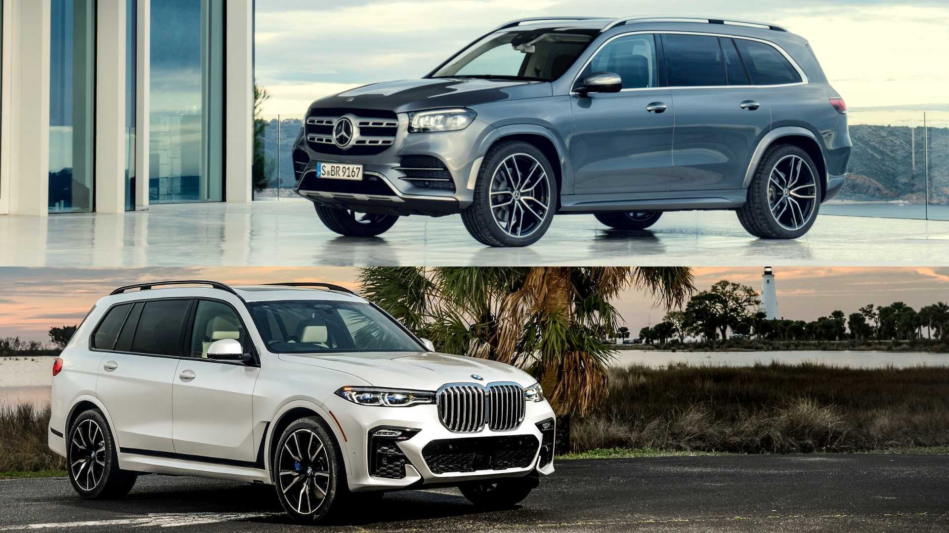 BMW x7 vs benz gls
