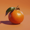 tangerine_burnt_orange_background