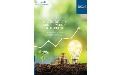 Materiality assessment guideline front page