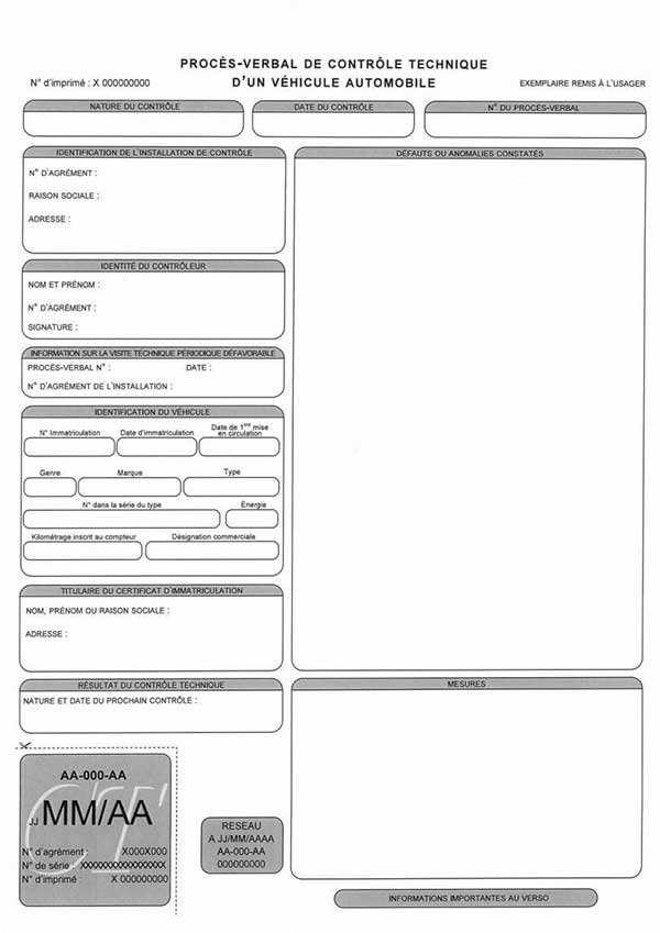 Défaut de vignette du contrôle technique = PV ?