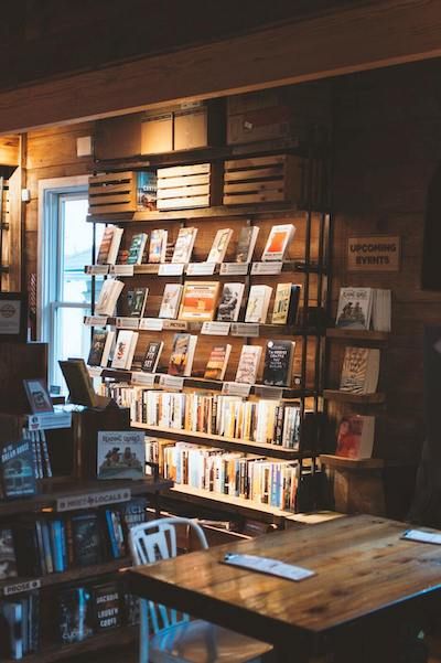 Photo d'une librairie